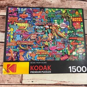 Kodak RetroNeon Signs Jigsaw Puzzle - 1500 Multicolor